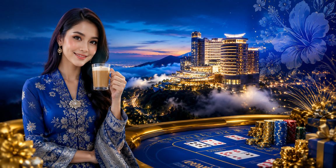 Program VIP dan bonus istimewa untuk pengguna setia platform 71950 berlatarkan motif batik Sabah